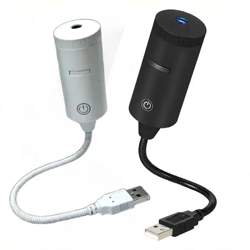 Proyector galáctico USB Orbit en blanco y negro